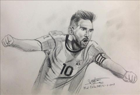 Bài dự thi Ấn tượng World Cup 2018: Giọt nước mắt không màu của Messi!