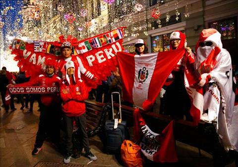 CDV Peru tai World Cup 2018 mang den nhung mau sac ruc ro cho nuoc Nga.