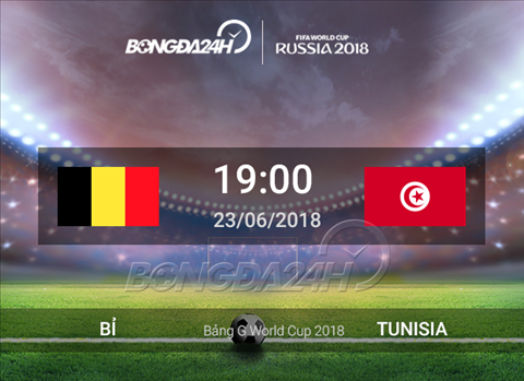 Nhận định Bỉ vs Tunisia (19h00 ngày 23/6): Vé sớm cho bầy Quỷ Đỏ
