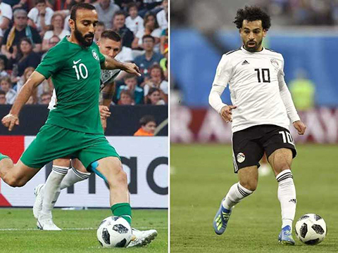 Link xem trực tiếp Saudi Arabia vs Ai Cập bảng A World Cup 2018 hình ảnh