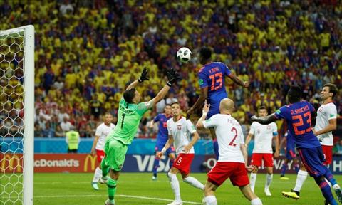 Thống kê gây sốc sau trận Ba Lan 0-3 Colombia