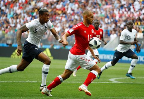 Kết quả bóng đá Đan Mạch vs Pháp bảng C World Cup 2018 tối qua hình ảnh