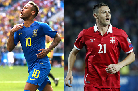 Link xem trực tiếp Brazil vs Serbia bóng đá World Cup 2018 hình ảnh