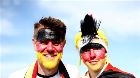 Hình ảnh cầu thủ Đức thẫn thờ sau trận thua sốc Hàn Quốc