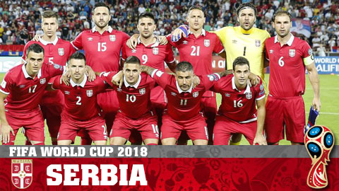 Lịch thi đấu đội tuyển Serbia tại World Cup 2018 LTĐ tuyển Serbia hình ảnh