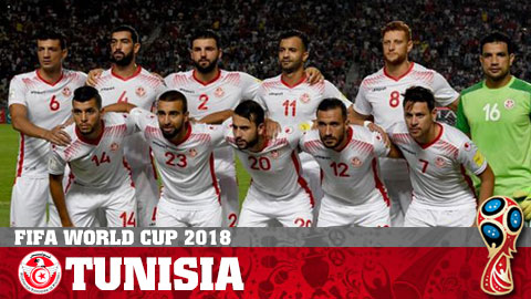 Lịch thi đấu World Cup 2018 của đội tuyển Tunisia, LTĐ Tunisia hình ảnh