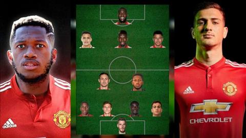 MU sẽ đá thế nào với Fred và Dalot?