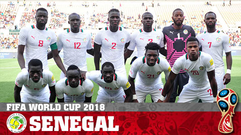 Lịch thi đấu World Cup 2018 của Senegal LTĐ World Cup của Senegal hình ảnh