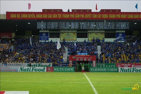 Những hình ảnh ấn tượng về các CĐV trận đấu Quảng Ninh vs HAGL hình ảnh