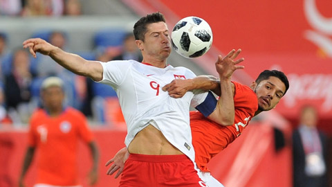 Tổng hợp: Ba Lan 2-2 Chile (Giao hữu quốc tế)