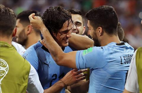 Cavani va Suarez cua Uruguay