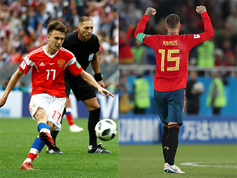 Link xem trực tiếp Nga vs Tây Ban Nha vòng 18 World Cup 2018 hình ảnh