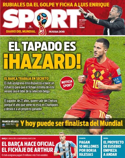 Barca muốn mua Eden Hazard với giá 100 triệu euro ở Hè 2018 hình ảnh