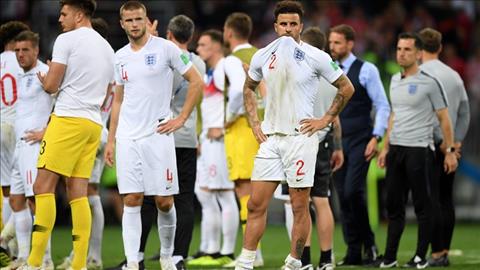 Marcus Rashford thất vọng sau trận thua 1-2 của Anh trước Croatia hình ảnh