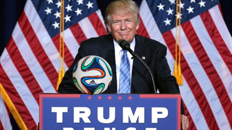 Tong thong Donald Trump keu goi cac dong minh ung ho Hoa Ky dang cai World Cup 2026.