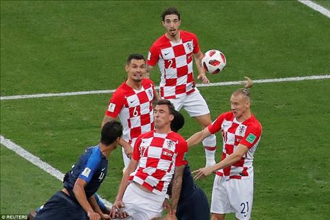 Những hình ảnh trận đấu Pháp vs Croatia chung kết World Cup 2018 ảnh 3