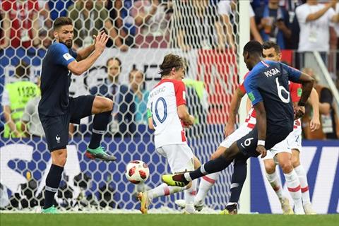 Những hình ảnh trận đấu Pháp vs Croatia chung kết World Cup 2018 ảnh 7