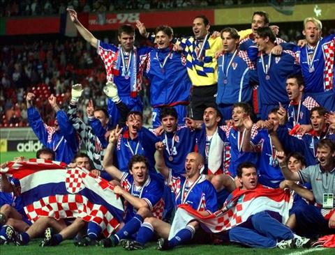 DT Croatia tung gianh huy chuong dong tai World Cup 1998.