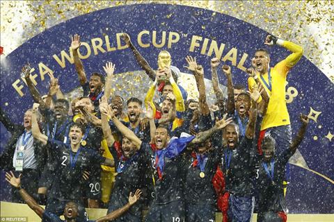 Pháp vô địch World Cup 2018 nhưng sẽ không thể thống trị thế giới hình ảnh