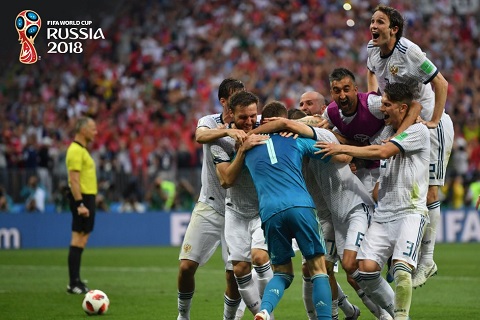 ĐT Nga lọt vào tứ kết World Cup 2018 Hơn cả một chiến thắng hình ảnh