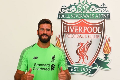 Thủ môn Alisson trận Liverpool vs Napoli ra mắt ấn tượng hình ảnh