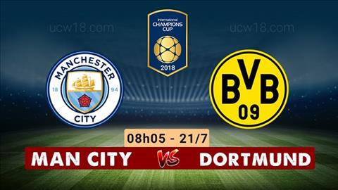 Man City 0-1 Dortmund (KT): Mahrez ra mắt, Man xanh thất bại ở trận mở màn ICC 2018