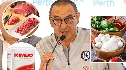 Tân HLV Chelsea mang cả Italia sang xứ sở sương mù