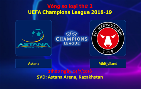Nhận định Astana vs Midtjylland 21h00 ngày 247 Champions League hình ảnh