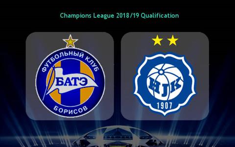 Nhận định BATE Borisov vs HJK Helsinki 00h00 ngày 26/7 (Champions League 2018/19)
