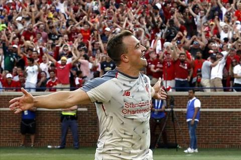 Không được sử dụng, Xherdan Shaqiri phát biểu về Liverpool hình ảnh