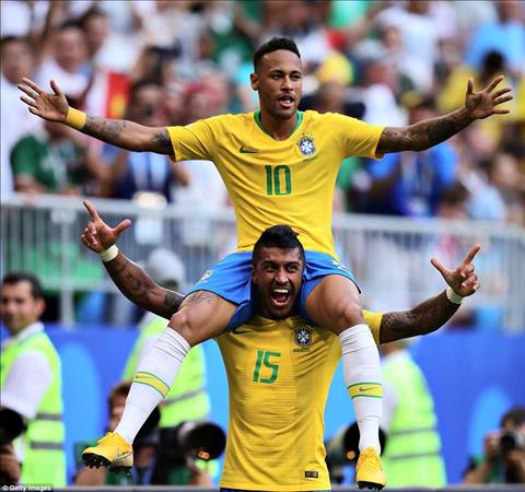 Brazil thẳng tiến tứ kết: Chất thép quyện lẫn trong những vũ điệu Samba