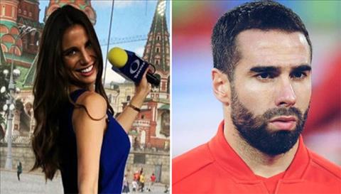 Hậu vệ Carvajal cặp kè phóng viên từng hứa hôn với Chicharito