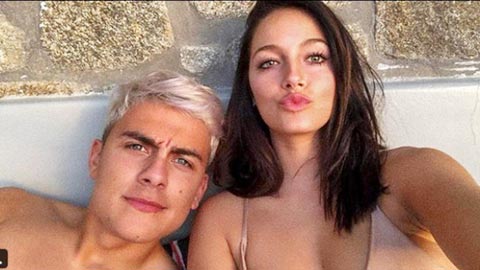 Tiền đạo Dybala cặp cháu gái hoa hậu tennis mọi thời đại