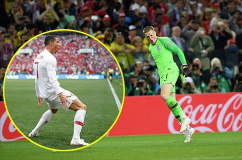 Ăn mừng kiểu Ronaldo, thủ môn Pickford bị châm biếm dữ dội