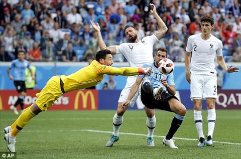 Những thống kê đáng nhớ sau trận đấu Uruguay 0-2 Pháp