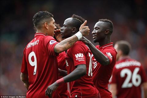 Liverpool thang West Ham trong tran mo man Premier League 2018-19.