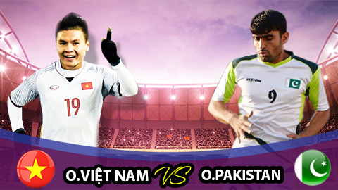 Olympic Việt Nam 3-0 Olympic Pakistan (KT): Màn ra quân đạt yêu cầu ở ASIAD 2018