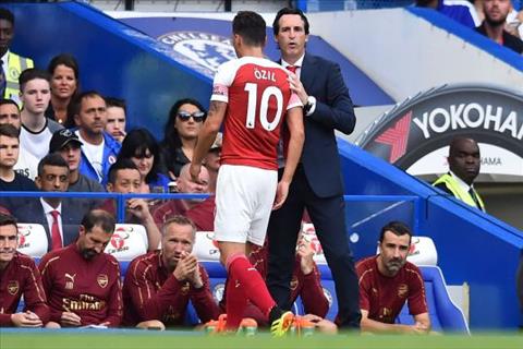 HLV Emery nói về tiền vệ Ozil xoay quanh mâu thuẫn ở Arsenal hình ảnh