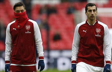 Arsenal sẵn sàng chia tay Mesut Ozil và Mkhitaryan hình ảnh