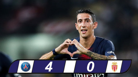 Clip bàn thắng PSG vs Monaco 4-0 Siêu cúp Pháp 2018 hình ảnh