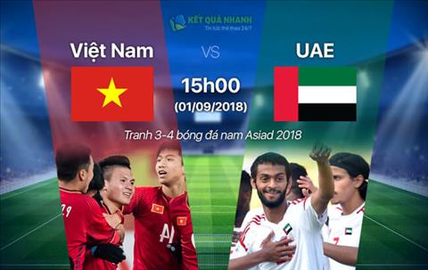 Trực tiếp U23 Việt Nam vs U23 UAE xem bóng đá nam Asiad 2018 hình ảnh
