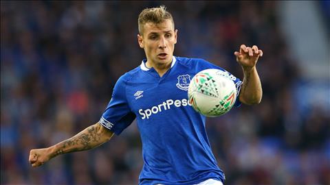 Lucas Digne toi Everton o He 2018