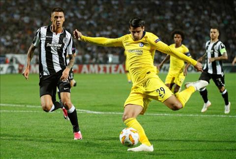 Tien dao Morata tran Chelsea vs PAOK