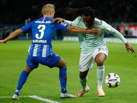 Clip bàn thắng Hertha Berlin vs Bayern Munich 2-0 Bundesliga 2018 hình ảnh
