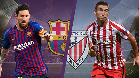 Kết quả Barca vs Athletic Bilbao trận đấu vòng 7 La Liga 2018/19