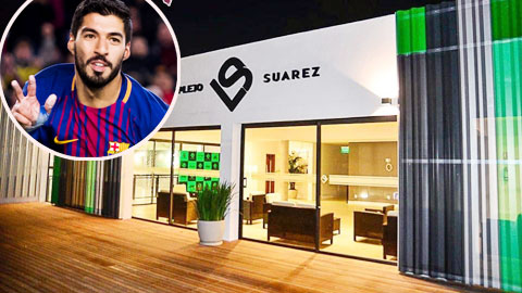 Tiền đạo Luis Suarez mở khu phức hợp hoành tráng
