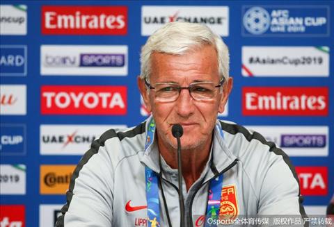 Ong Lippi va tuyen Trung Quoc khong duoc danh gia cao tai Asian Cup 2019.