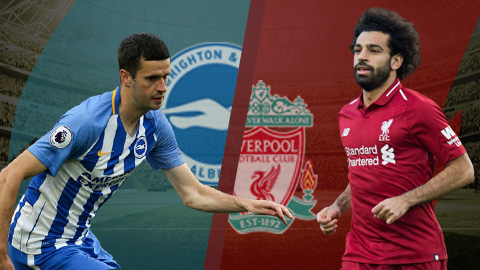 Kết quả Brighton vs Liverpool trận đấu vòng 22 Premier League 2018/19