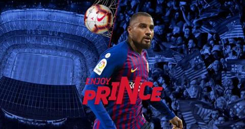 Kevin-Prince Boateng phát biểu ngày ra mắt Barca hình ảnh