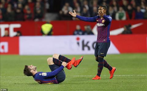 Luis Suarez phÃ¡t biá»u tráº­n Barca vs Sevilla vá» tráº­n thua ko Messi hÃ¬nh áº£nh